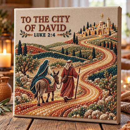 City Of David DIY Diamond Pearl Art Kit GFTOMA15676