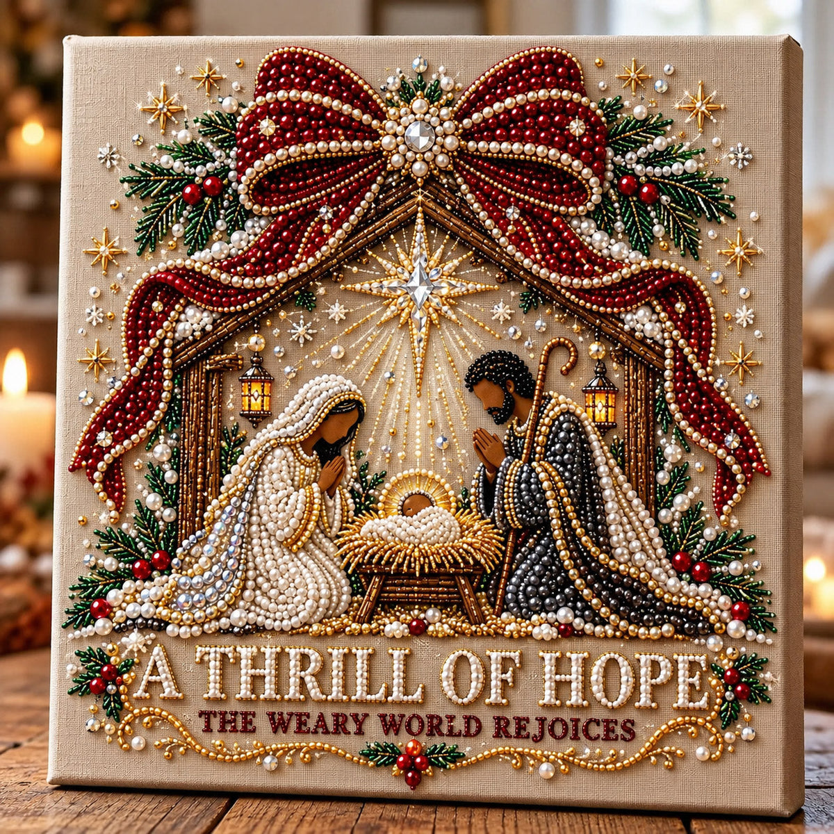 Thrill Of Hope DIY Diamond Pearl Art Kit GFTOMA15726