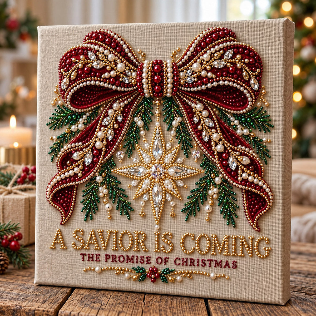 Savior Coming DIY Diamond Pearl Art Kit GFTOMA15727