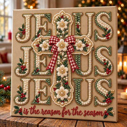 Jesus Reason DIY Diamond Pearl Art Kit GFTOMA15738