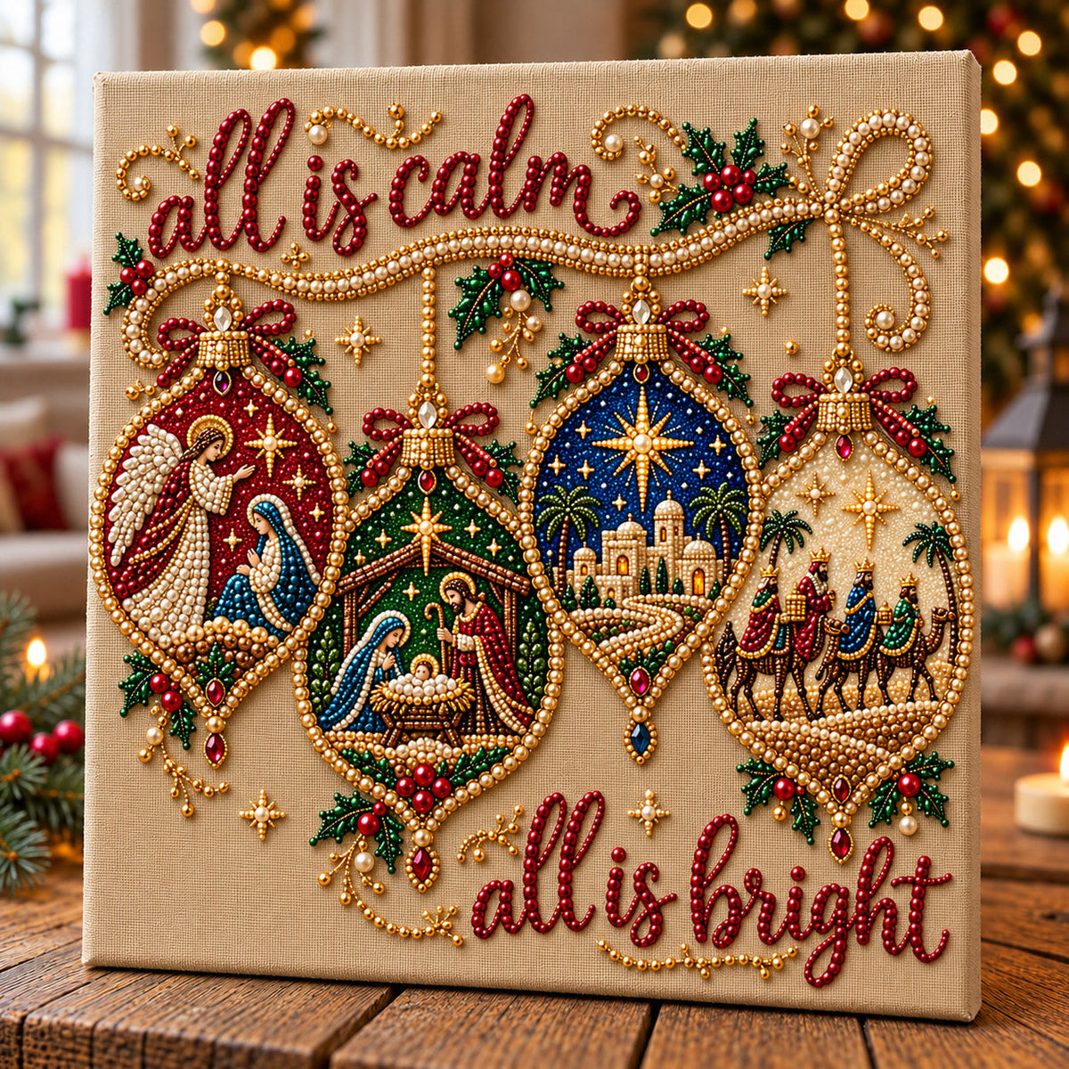 Calm Bright DIY Diamond Pearl Art Kit GFTOMA15739