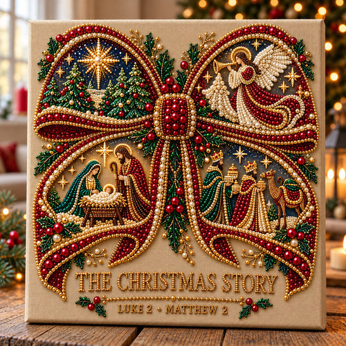 Christmas Story DIY Diamond Pearl Art Kit GFTOMA15740