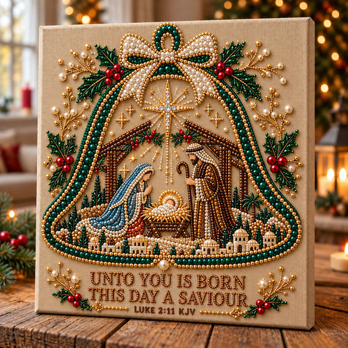 Savior Born DIY Diamond Pearl Art Kit GFTOMA15744
