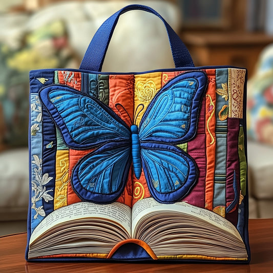 Cozy Book Quilted Tote Bag GFTOMA1592