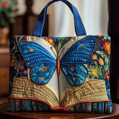 Cozy Book Quilted Tote Bag GFTOMA1593