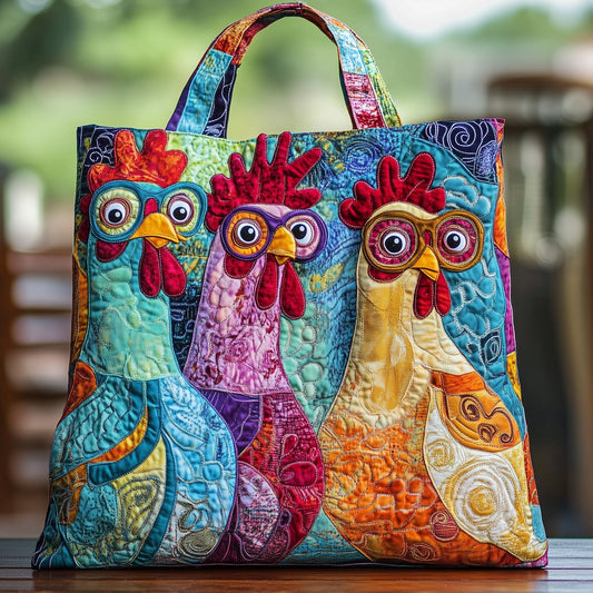 Chicken Quilted Tote Bag GFTOMA1597