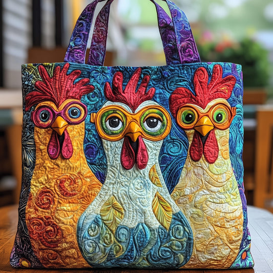 Chicken Quilted Tote Bag GFTOMA1599