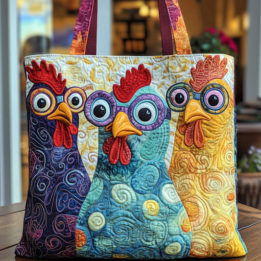 Chicken Quilted Tote Bag GFTOMA1601