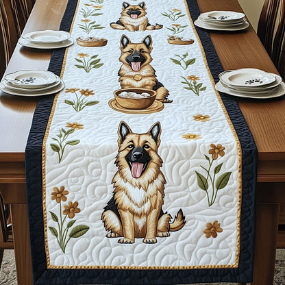 German Shepherd Quilted Table Runner GFTOMA162