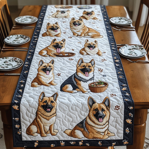 German Shepherd Quilted Table Runner GFTOMA164