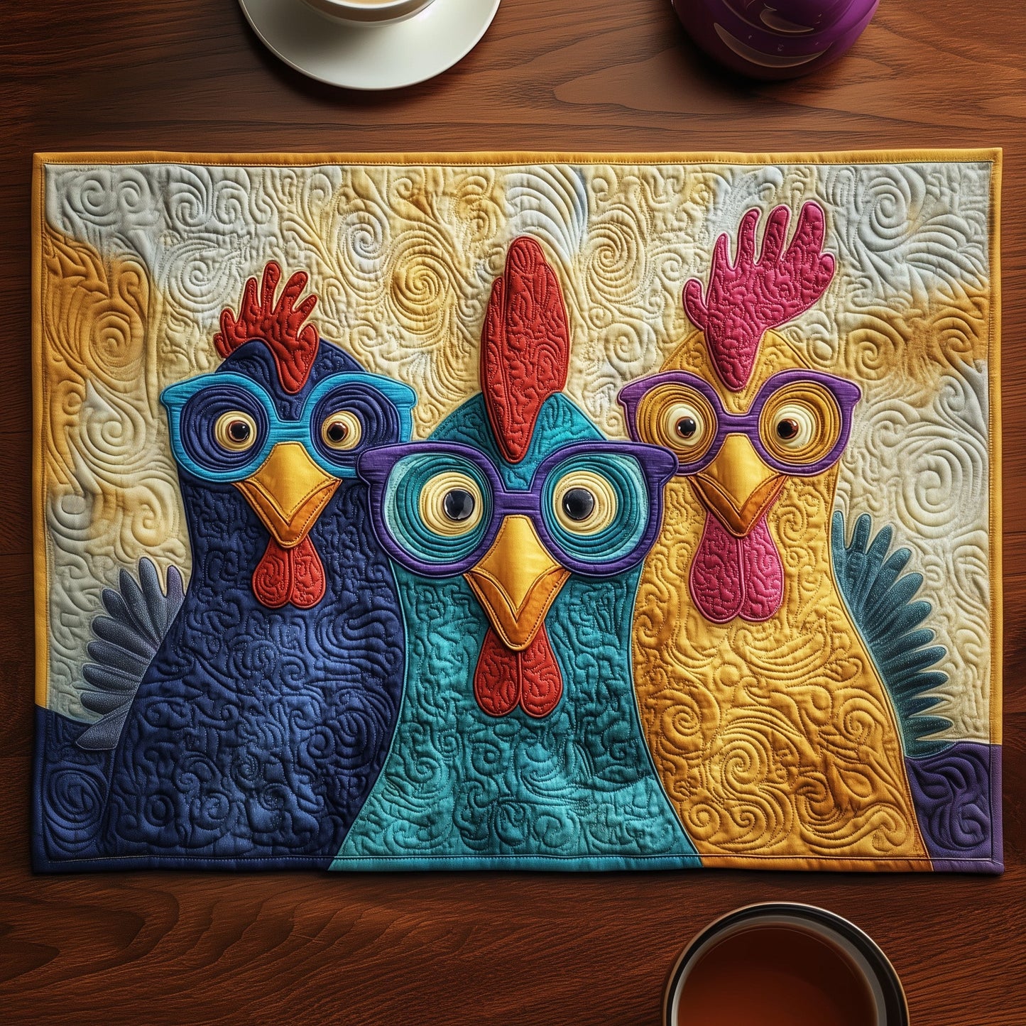 Chicken Quilted Place Mat GFTOMA1679