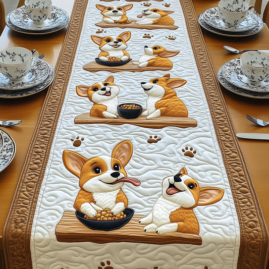 Corgi Quilted Table Runner GFTOMA169