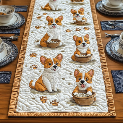 Corgi Quilted Table Runner GFTOMA170