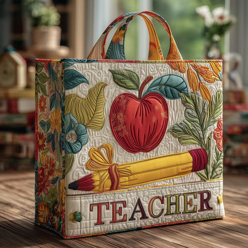 Teacher Quilted Tote Bag GFTOMA1733
