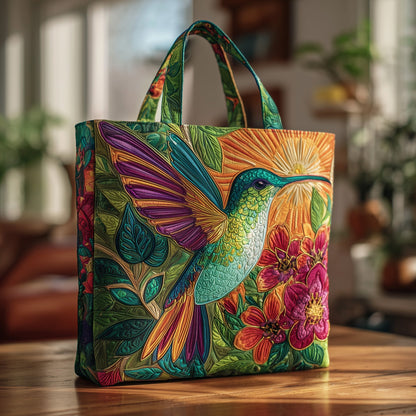 Hummingbird Quilted Tote Bag GFTOMA1785