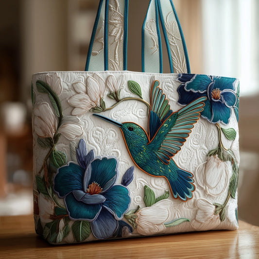 Hummingbird Quilted Tote Bag GFTOMA1786