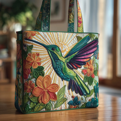 Hummingbird Quilted Tote Bag GFTOMA1789