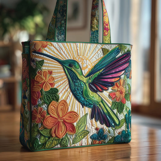 Hummingbird Quilted Tote Bag GFTOMA1789