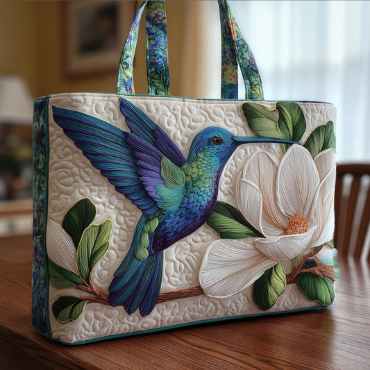 Hummingbird Quilted Tote Bag GFTOMA1792