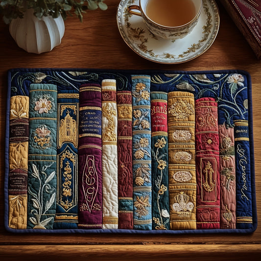 Cozy Book Quilted Place Mat GFTOMA1856
