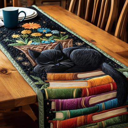 Sleeping Cat Quilted Table Runner GFTOMA1905