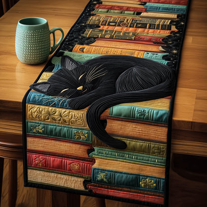 Sleeping Cat Quilted Table Runner GFTOMA1906