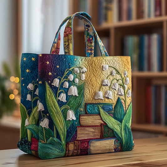 Lily Of The Valley Quilted Tote Bag GFTOMA1924