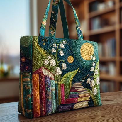 Lily Of The Valley Quilted Tote Bag GFTOMA1926