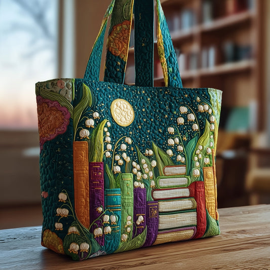 Lily Of The Valley Quilted Tote Bag GFTOMA1929