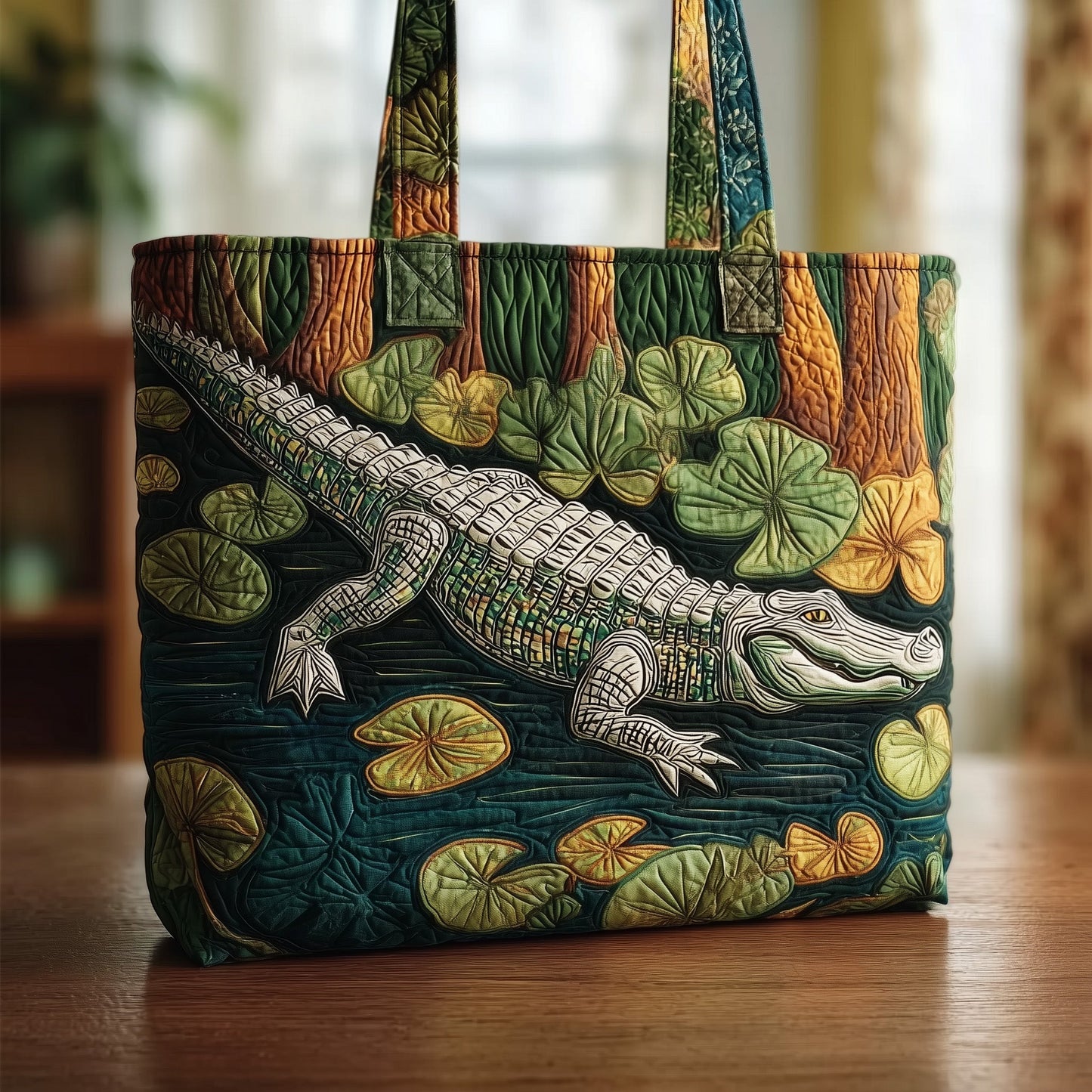 Gator Quilted Tote Bag GFTOMA1958