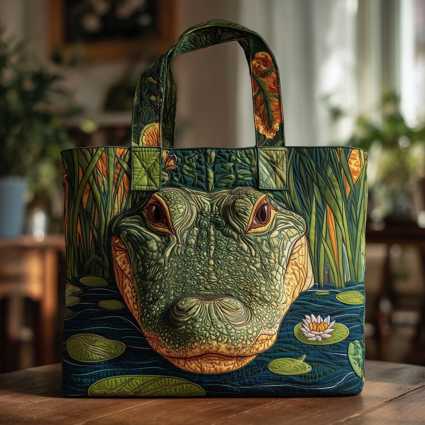 Gator Quilted Tote Bag GFTOMA1961