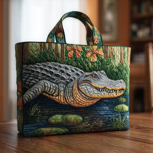 Gator Quilted Tote Bag GFTOMA1962