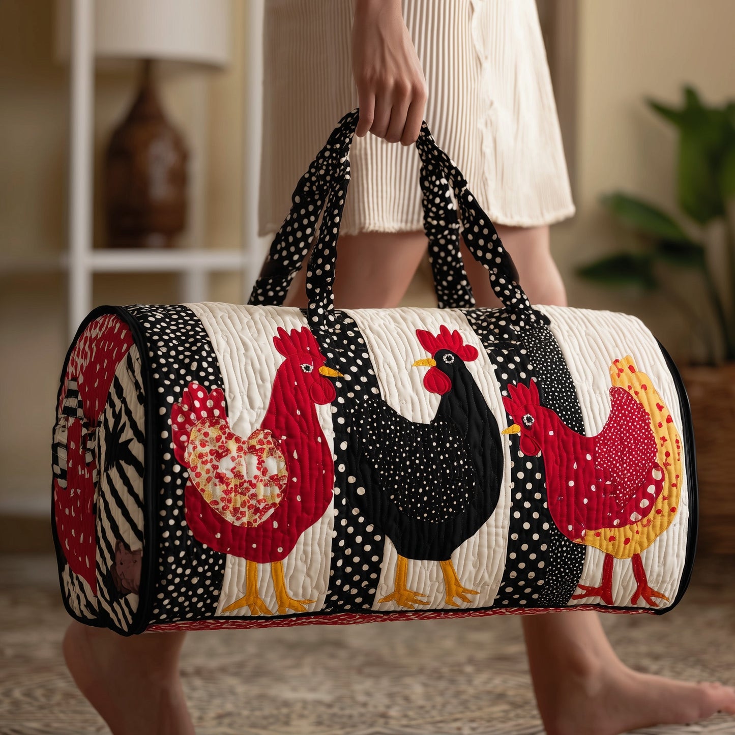 Chicken Quilted Duffle Bag GFTOMA1971