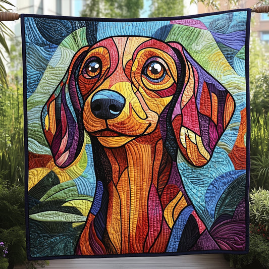 Dachshund Quilted Blanket GFTOMA198