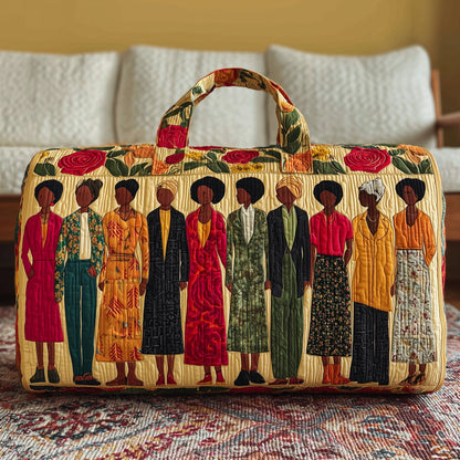 Melanin Quilted Duffle Bag GFTOMA1991