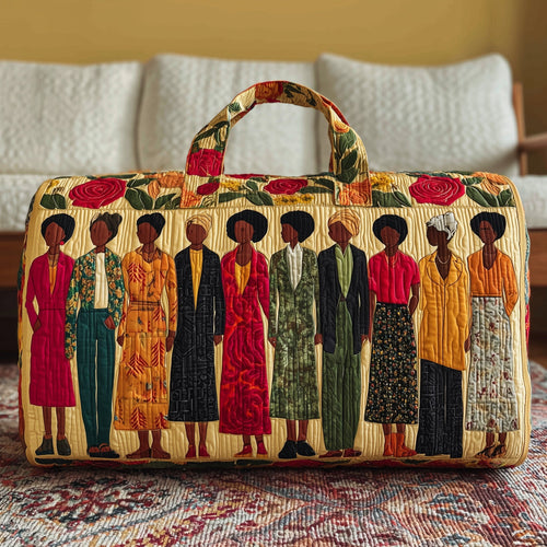 Melanin Quilted Duffle Bag GFTOMA1991