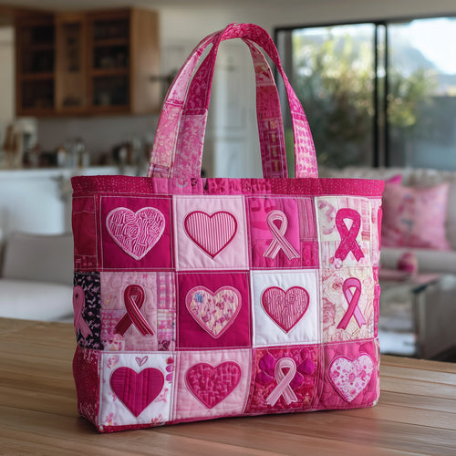 Breast Cancer Quilted Tote Bag GFTOMA2006