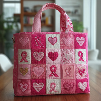 Breast Cancer Quilted Tote Bag GFTOMA2007