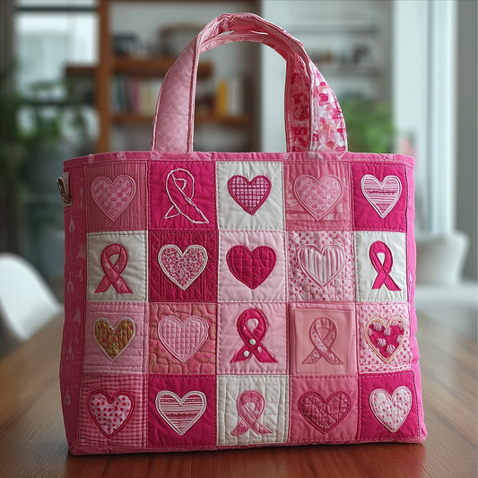 Breast Cancer Quilted Tote Bag GFTOMA2007