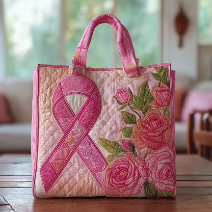 Breast Cancer Quilted Tote Bag GFTOMA2008