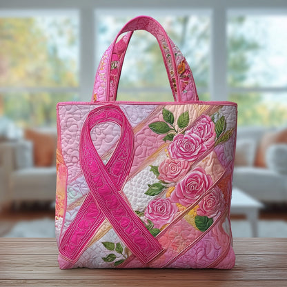 Breast Cancer Quilted Tote Bag GFTOMA2009