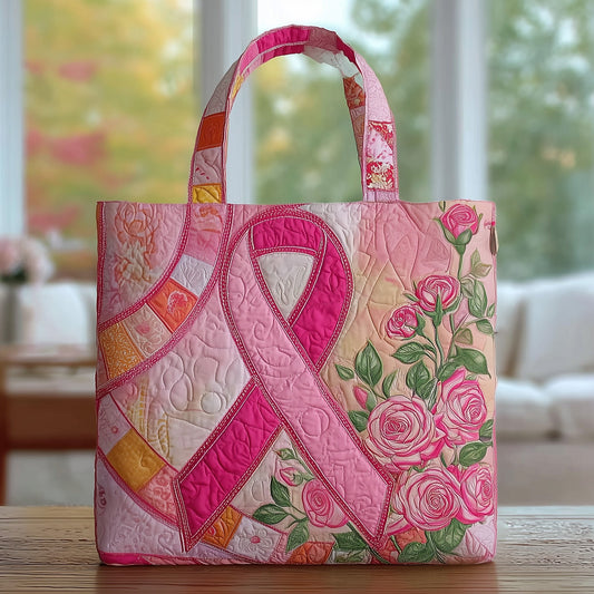 Breast Cancer Quilted Tote Bag GFTOMA2010