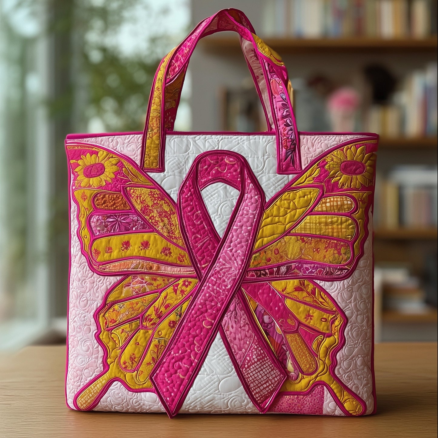 Breast Cancer Quilted Tote Bag GFTOMA2011