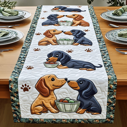 Dachshund Quilted Table Runner GFTOMA202
