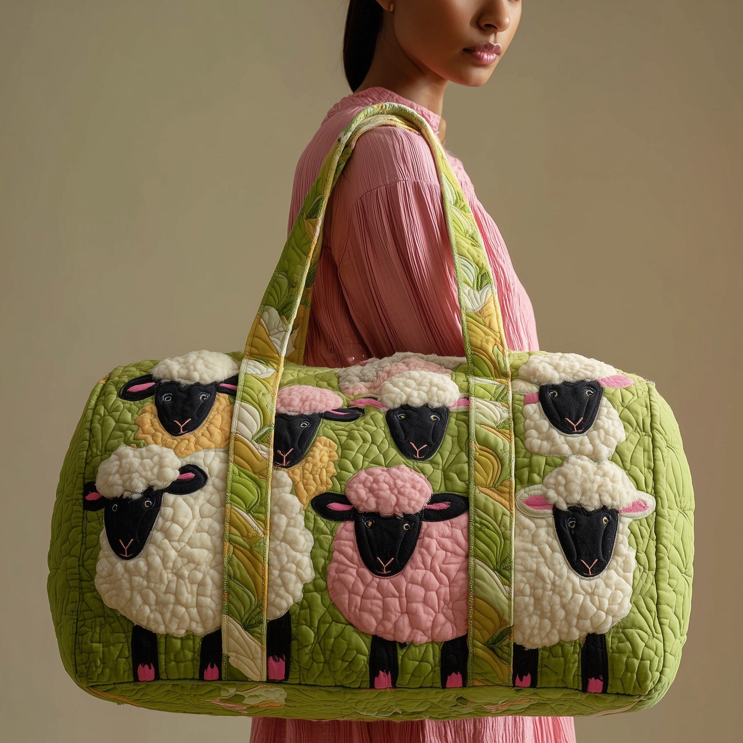 Sheep Quilted Duffle Bag GFTOMA2055