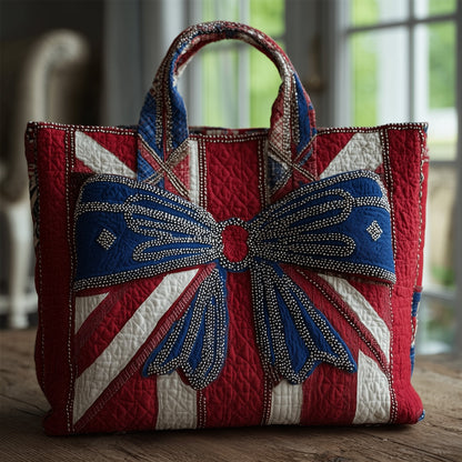 Patriotic Bow Quilted Tote Bag GFTOMA2071