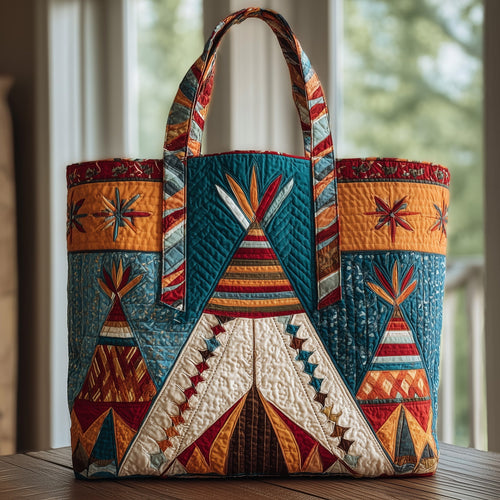 Tribal Comfort Quilted Tote Bag GFTOMA2079