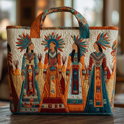Tribal Comfort Quilted Tote Bag GFTOMA2081