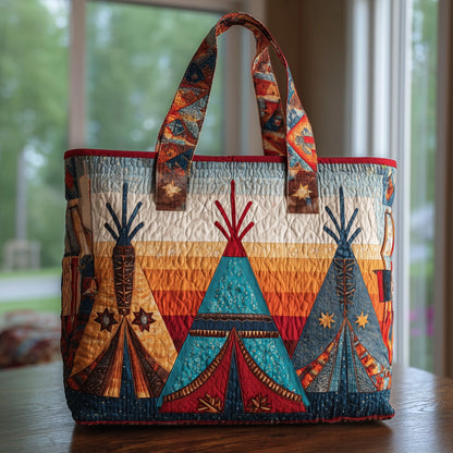 Tribal Comfort Quilted Tote Bag GFTOMA2082