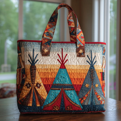 Tribal Comfort Quilted Tote Bag GFTOMA2082